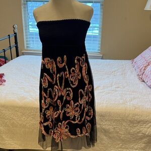 BETSEY JOHNSON Dress or Swim Cover Up OSFM Fits Most Beach Resortwear Cruise